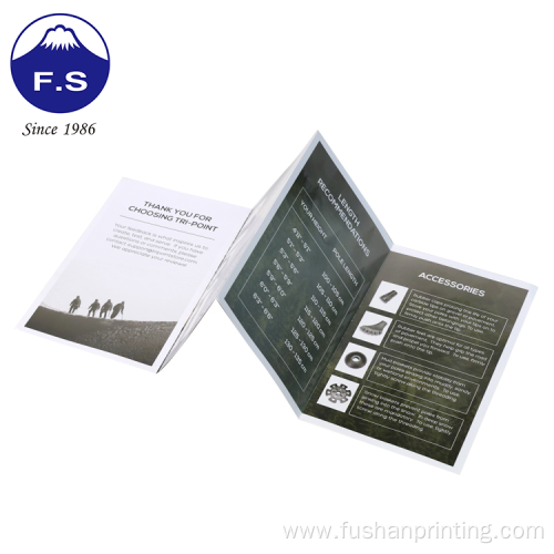 Custom Business Catalogue Kraft A4 Size Paper Folder